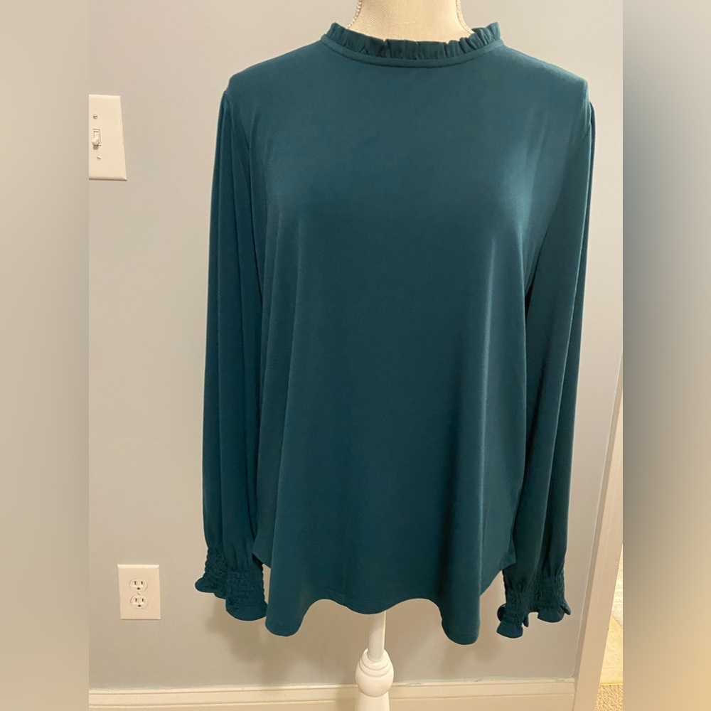 Dark Green Top
